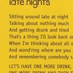 Late Nights